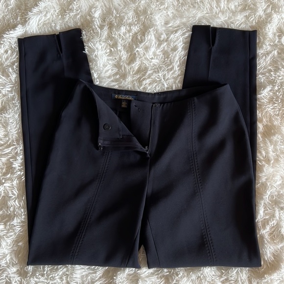 ⭐️Brooks Brothers trouser slacks size 2 navy blue⭐️ - Picture 2 of 4